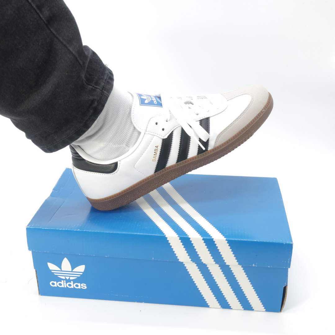 Adidas Samba Vegan - White Gum