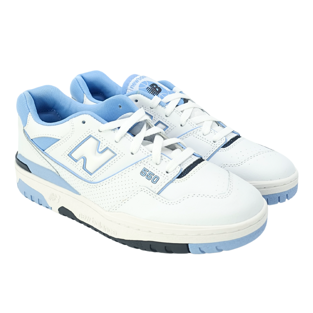 New Balance 550 UNC White University Blue