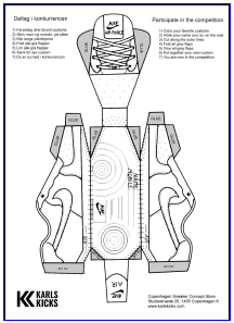 Sneakers en papier 3D pour les créatifs