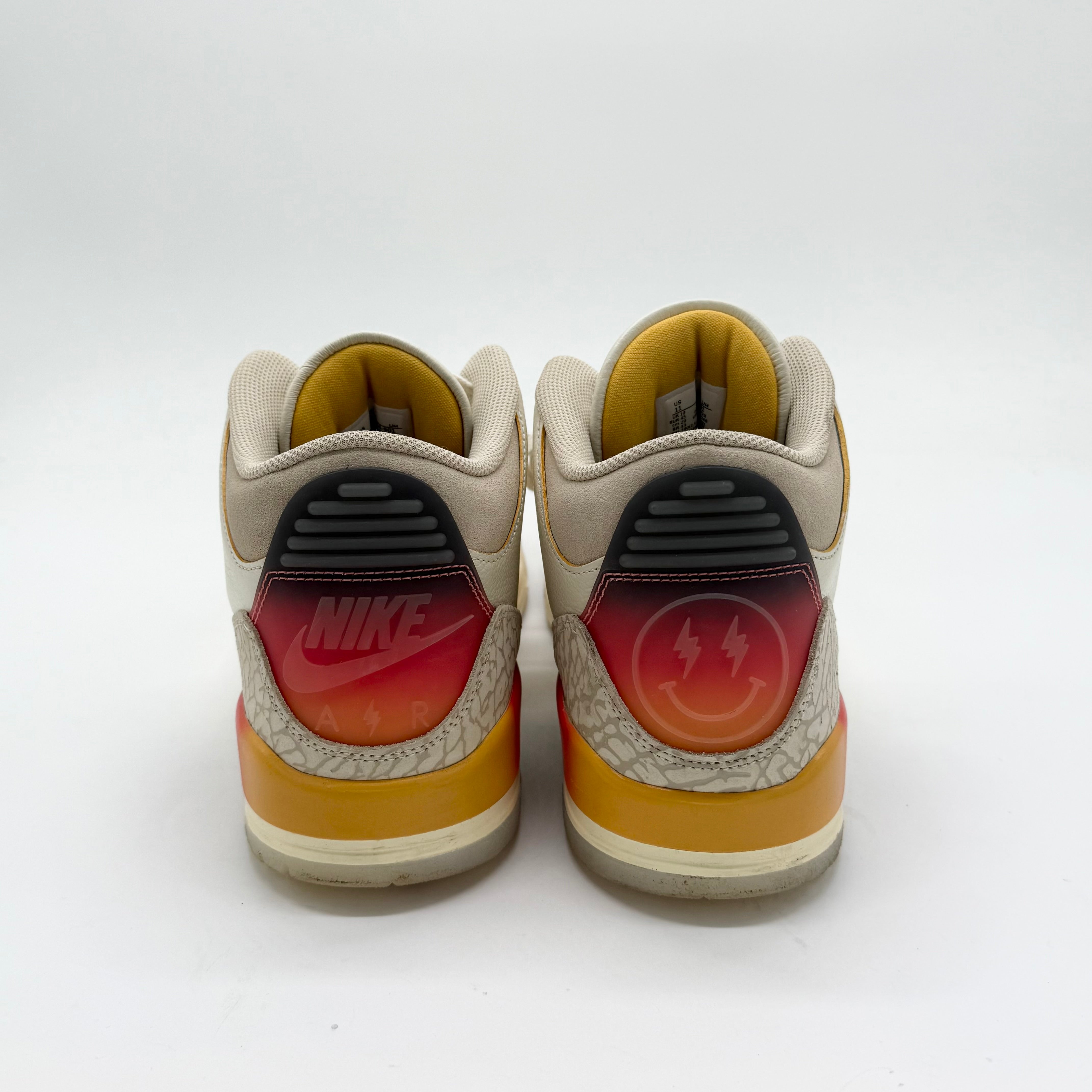 Nike Air Jordan 3 Retro SP J Balvin Madellín Sunset EU 45