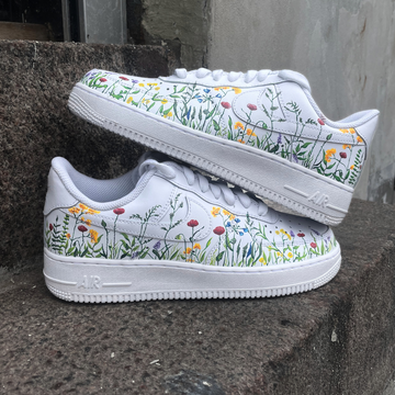 Flower Garden Custom Sneakers