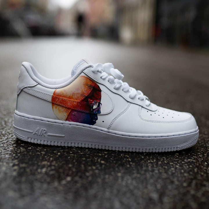 Man On The Moon Custom Sneakers