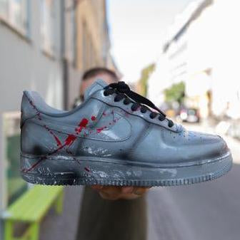 Metal Construction Custom Sneakers