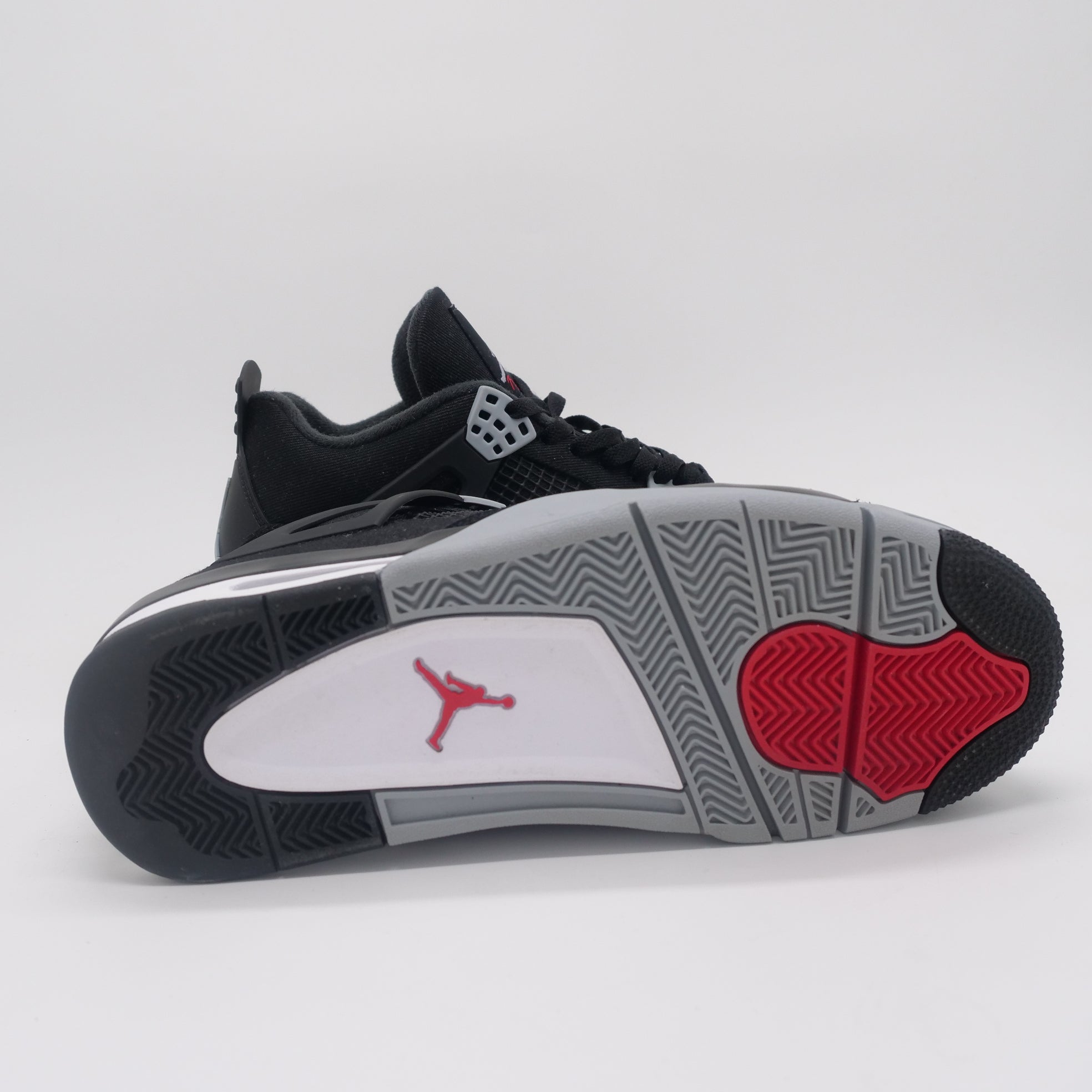 Air Jordan 4 Retro Black Canvas - EU 45