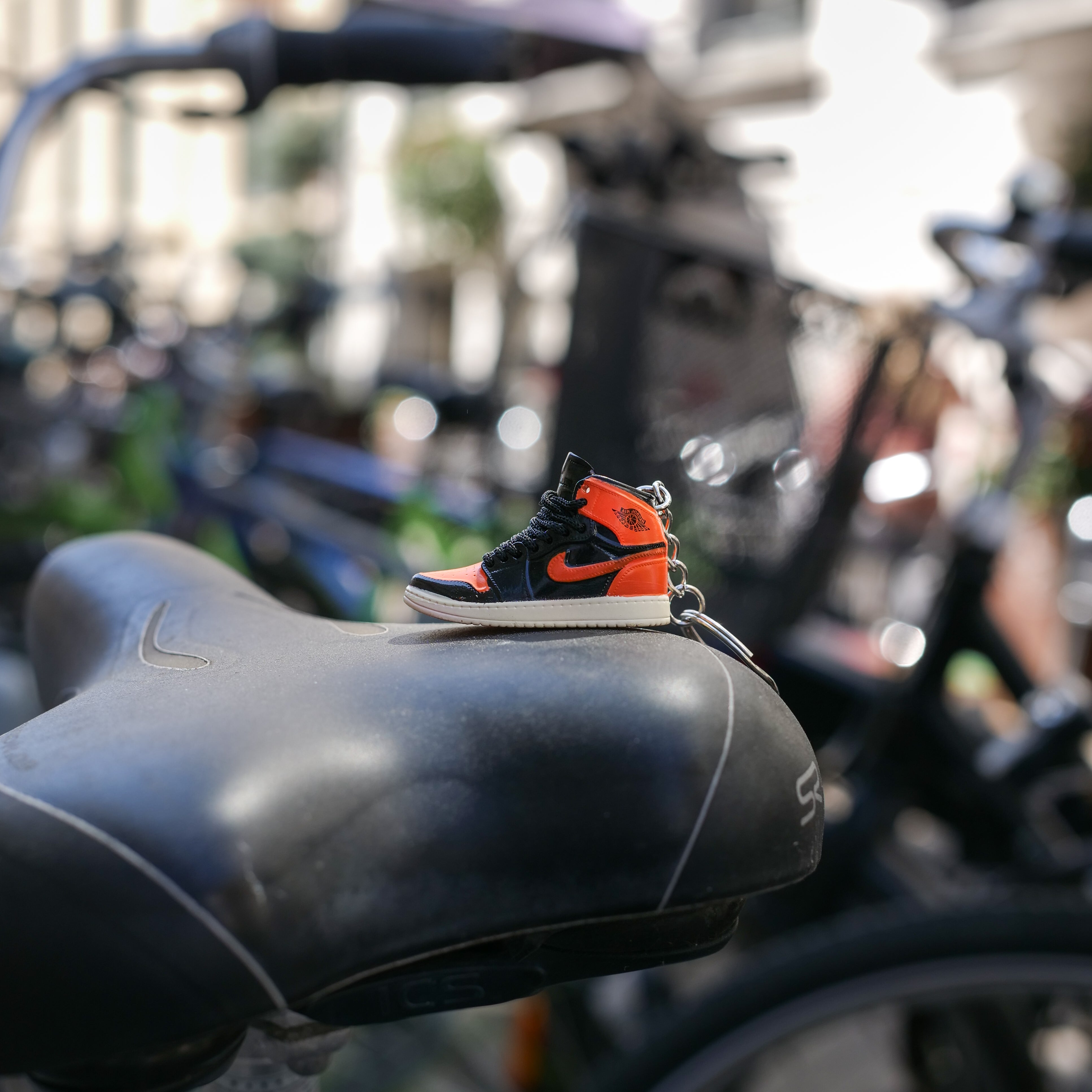Sneaker Keychain - Nike Air Jordan 1 Shattered Backboard