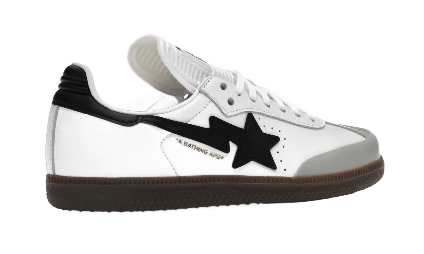 Adidas Samba Bape White Black Gum - JR9245