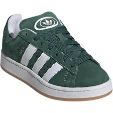 Adidas Campus 00s Dark Green Junior with extra laces
