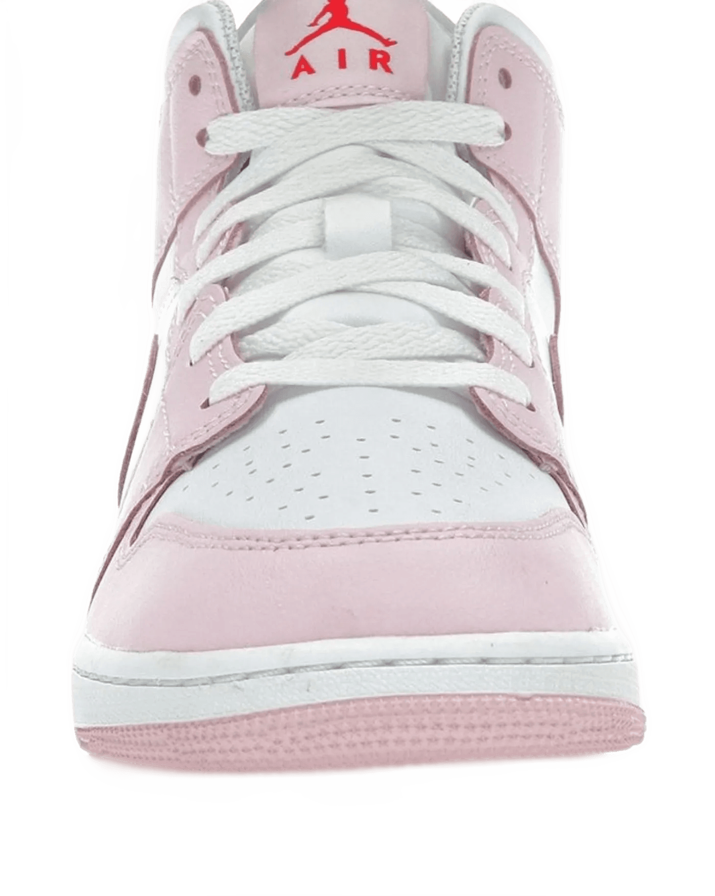 Nike Air Jordan 1 Mid Pink Foam Fire Red - DQ8423-608