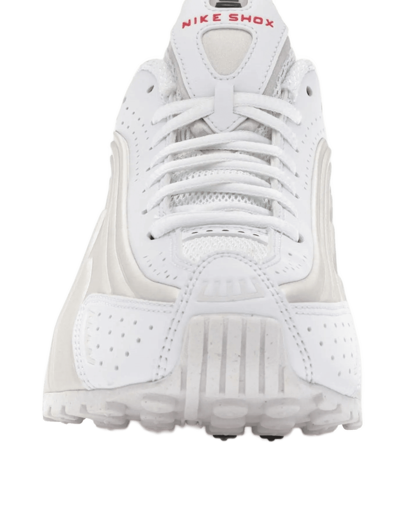 Nike Shox R4 White Phantom Picante Red - AR3565-103